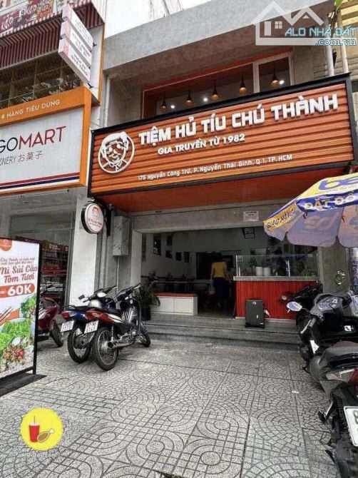 NGỘP TIỀN LÀM ĂN BÁN MẶT TIỀN KINH DOANH ĐƯỜNG NGUYỄN CÔNG TRỨ, QUẬN 1. GIÁ 5TỶ090/7x12,5m