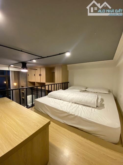 Cho Thuê CCMN 58 Phố Đào Tấn Ba Đình 30m2 Studio Gác Xép Cửa Sổ Sàn Gỗ Thang Máy Ô Tô Gần