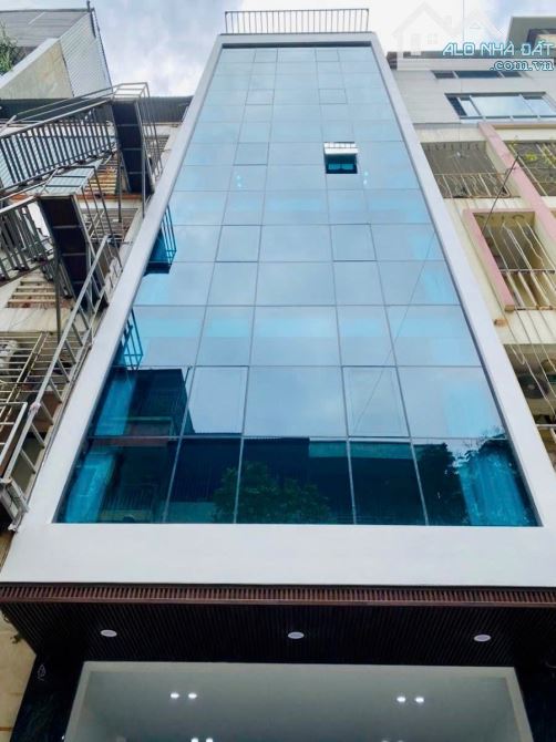 Cho thuê nhà Phạm Hùng - Mỹ Đình. DT 90m2, 5 tầng thang máy, điều hòa. Ô tô tránh đỗ