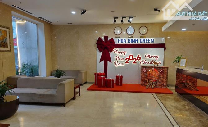 Cho thuê CCCC Hòa Bình Green Apartment 376 đường Bưởi, Ba Đình 115m 3PN