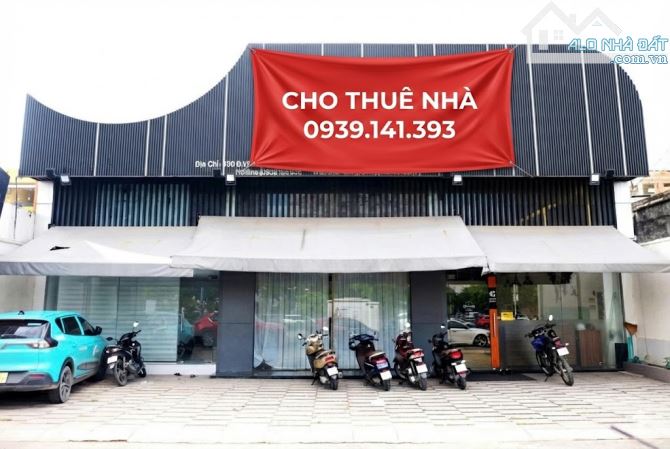 Cho thuê nhà mặt tiền 490 Võ Văn Kiệt, Q.1, 16m*25m, trệt lửng, 180tr/th