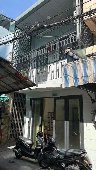 Nhà mới đẹp Phó Cơ Điều 4x12, trệt lầu 2pn 2wc nội thất cơ bản