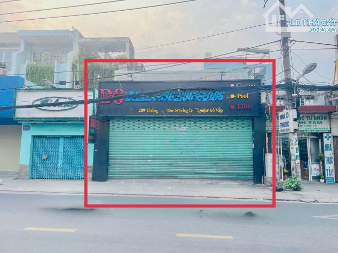 Cho Thuê Mặt 8x40m đường Thống Nhất phường Thông Tây Hội