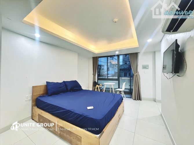 Cho thuê căn hộ Studio Cửa sổ thoáng Q4 gần cầu Kênh Tẻ, ĐH Luật, ĐH Nguyễn Tất Thành