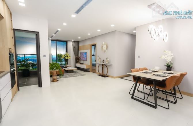 Cho thuê căn hộ Khai Sơn Long Biên: 77m 2pn 2wc giá chỉ 8tr/th.