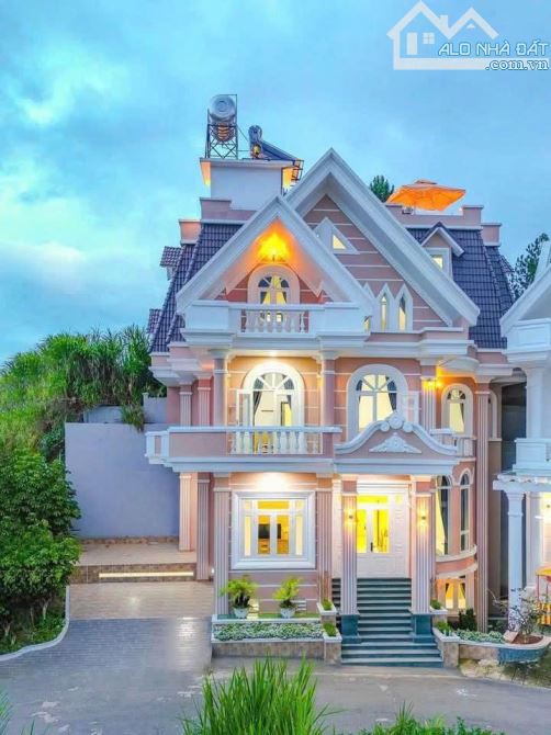 Cho thuê villa 9 phòng ngủ đường Trịnh Hoài Đức phường 11 Đà Lạt giá 25 triệu