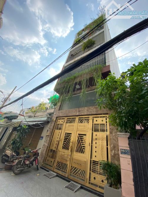 CHO THUÊ NHÀ MẶT TIỀN NHẤT CHI MAI TÂN BÌNH 5 LẦU MỚI ĐẸP RẺ 4.5X24