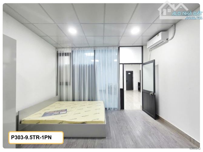 60m2 1PN Bạch Đằng Tân Bình 9.5tr/ tháng