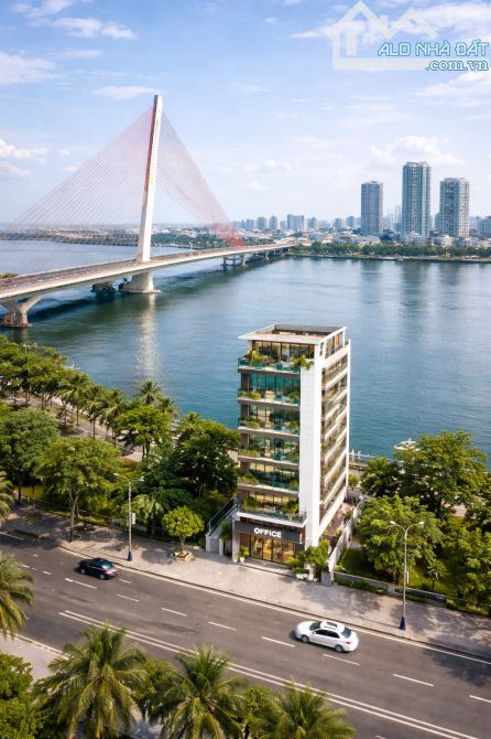 CHO THUÊ TÒA VĂN PHÒNG 7 TẦNG - TRẦN HƯNG ĐẠO VIEW CẦU TRẦN THỊ LÝ & CẦU SÔNG HÀN