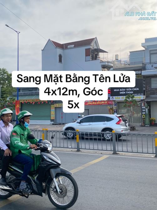 Sang mặt bằng Góc mặt tiền Tên Lửa, Bình Tân, 4x12m, 50 triệu