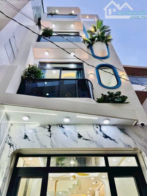 Nhà Hẻm Xe Hơi💎Full Nội Thất- Thống Nhất Phường 11💎4x13m 3 Lầu 4 PN_3WC💵16,8 Triệu