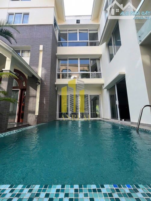 Cho Thuê Biệt Thự Nguyễn Văn Hưởng 500m2 Sân Vườn Hồ Bơi 110 Triệu