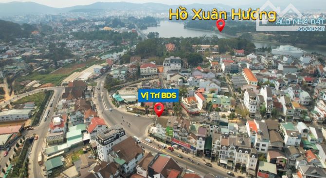 CHO THUÊ CĂN GÓC 3 MẶT TIỀN CHÍNH CÁCH HỒ XUÂN HƯƠNG ĐÀ LẠT 450M