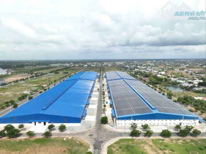NHÀ XƯỞNG CHO THUÊ MỚI 100%– KCN LONG AN (TÂY NINH MỚI) Quy mô 50.000m²