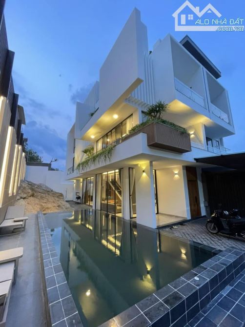🏡 CHO THUÊ BIỆT THỰ 1 TRỆT 2 LẦU – HỒ BƠI – PHAN CHU TRINH – GẦN BIỂN – 336M² – 50TR/TH