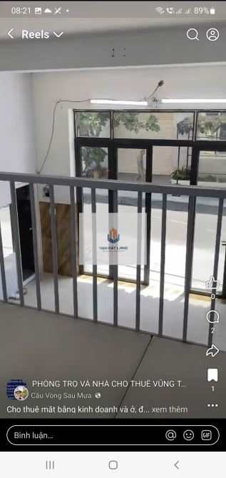 CHO THUÊ MẶT BẰNG KINH DOANH VÀ Ở – 30/4 P. PHƯỚC THẮNG – 4.5x8m – 5TR/THÁNG