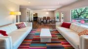 Những tấm thảm đẹp làm thay đổi phòng khách