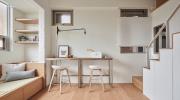 Nhà nhỏ 22m2 được thiết kế nội thất thông minh