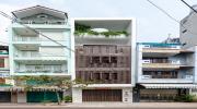 Nhà Xanh Lơ - Giải pháp kiến trúc cho nhà phố hướng Tây
