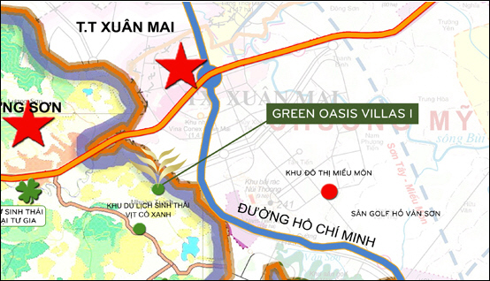 Khu biệt thự Green Oasis Villas