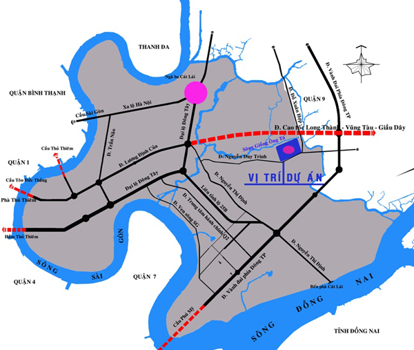 Dự án khu dân cư Đông Thủ Thiêm