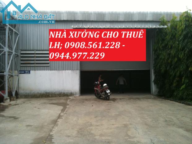 NHÀ XƯỞNG CHO THUÊ DT; 900M2 GIÁ 45TR/THÁNG NGAY AN SƯƠNG - QUẬN 12.