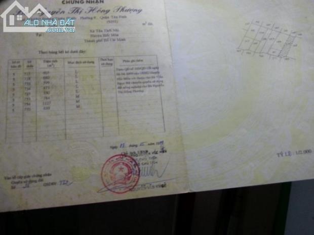 Cần bán 5000m2 đất Hóc Môn, Tân thới nhì, gần vành đai 3, khu đông dân cư. - 1