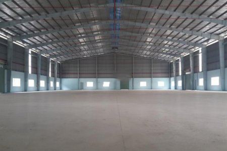 cho thuê nhà xưởng mới làm may xong diện tích 3000m2 giá 120tr/tháng ở Thới An Quận 12