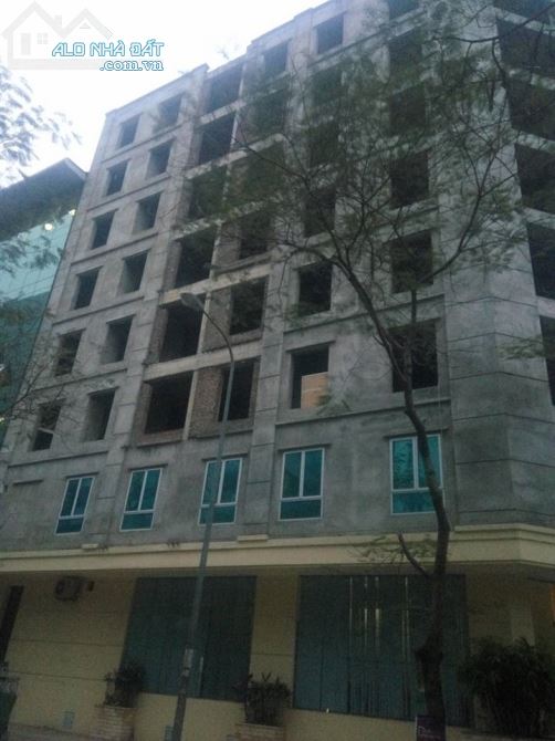 Bán Tòa nhà B7 – B9 Mặt phân lô Đường Trần Thái Tông 452m x 10 tầng MT 25m Giá 115 Tỷ.