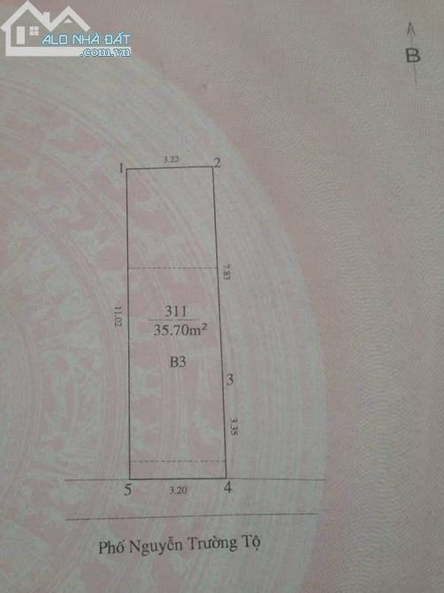 Vị trí vàng Bán nhà mặt phố Nguyễn Trường Tộ 36m mặt tiền 3,2m Giá 16,4 tỷ có TL - 2