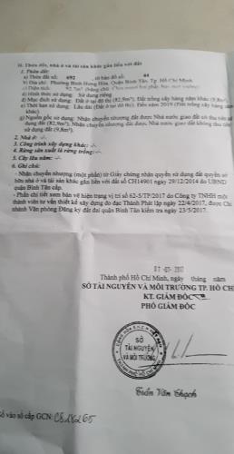 Cần bán lô đất đường Phạm Đăng Giản, 93m2, hẻm 6m thông, sổ hồng chính chủ