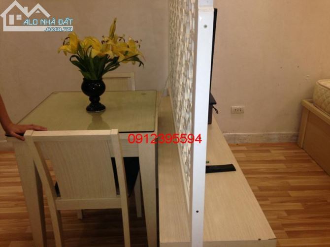 Cho thuê căn hộ dịch vụ đủ đồ DT 25m2 khu Hoàng Cầu - 5