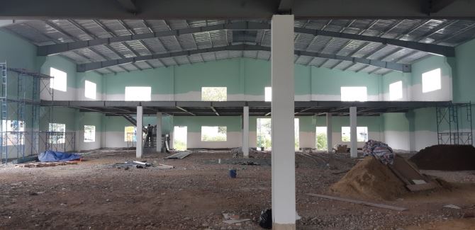 Cho thuê nhà xưởng mới xây dựng diện tích 2500m2 ở đường Lê Thị Riêng P.Thới An Quận 12