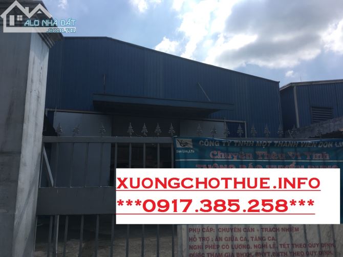 cho thuê nhà xưởng diện tích :6000m2 giá cho thuê 200tr/tháng - 1