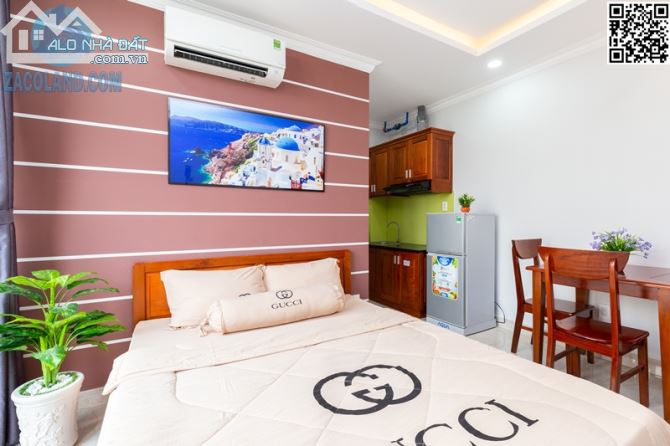 PHÒNG CAO CẤP FULL NỘI THẤT TÔ HIẾN THÀNH CẠNH BÁCH KHOA CÓ BẾP NẤU ĂN CHỈ 6.5 TRIỆU/THÁNG
