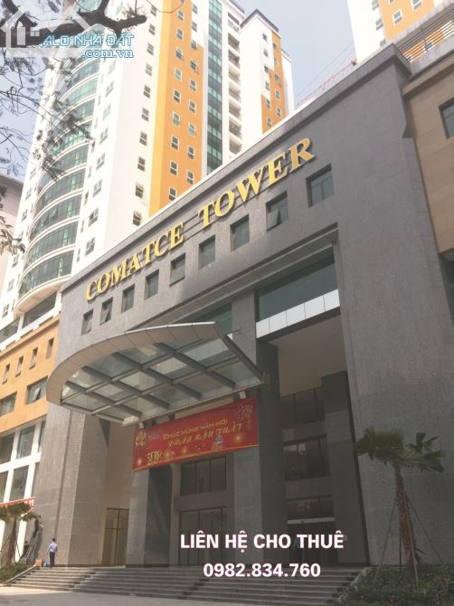 Cho thuê văn phòng gía rẻ tại tòa nhà Comatce Q.Thanh Xuân,giá 250 nghìn/m2/th DT200-400m2 - 4