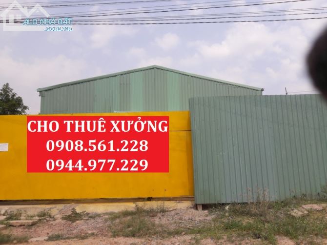 Mặt bằng nhà xưởng Q12, GV, HM, BD, BC, BT CHO THUÊ. 200M2, 500M...10.000M2. - 1