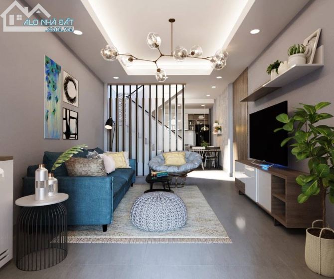 Nhà Tân Phú,hẻm 6m,ngay ngã 4 Tây Thạnh và Lưu Chí Hiếu, 4x14m Giá chỉ:4Tỷ8, - 4