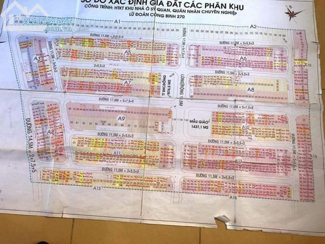 Bán đất KDC 270 Tam phú, thành phố Tam Kỳ.