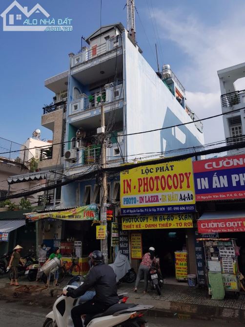 Bán Nhà 2 MT đường Nguyễn Văn Lượng P.10 Gò vấp DT: 4,2x32m giá: 16,5 tỷ