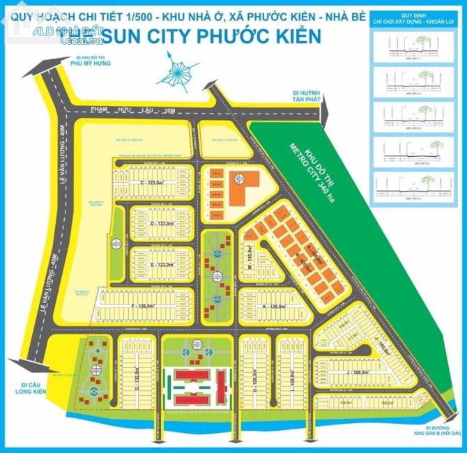 Bán đất dự án Kdc thanh nhựt Phước kiển