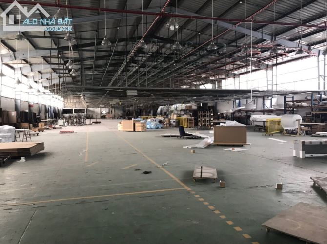 Cho thuê kho, nhà xưởng 21000m2 khu vực Sóng Thần 1 Thuận An Bình Dương
