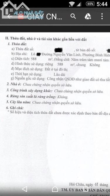 Bán đất đẹp mặt tiền Nguyễn Văn Linh, Đà Nẵng - 1