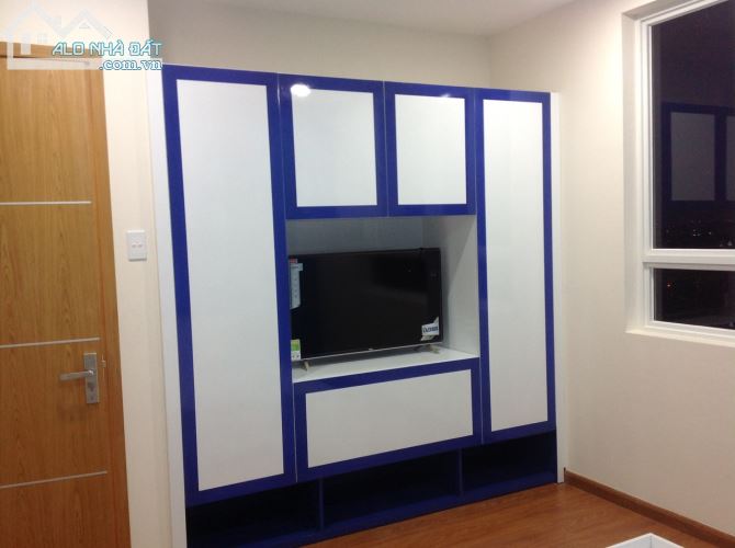 Cho thuê căn hộ Him Lam Chợ Lớn 82m2, lầu cao, full nội thất như hình, giá 15tr/tháng