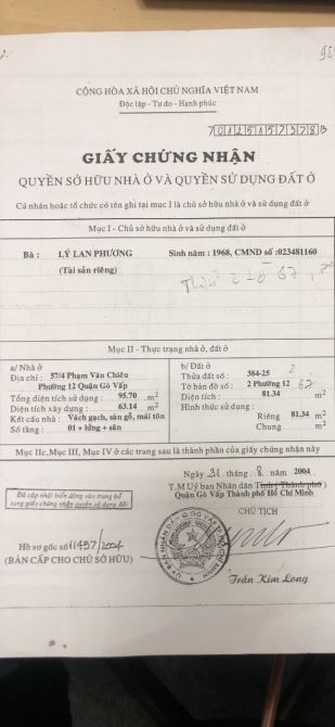Bán gấp Mt phạm văn chiêu f9 gò vấp - 2