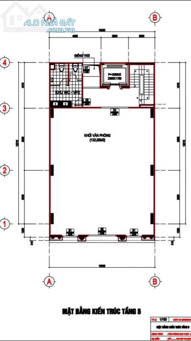 Cho thuê Building Tôn Thất Thuyết - Cầu Giấy - HN. DT 170m2, 8T thông sàn, có thang máy - 1