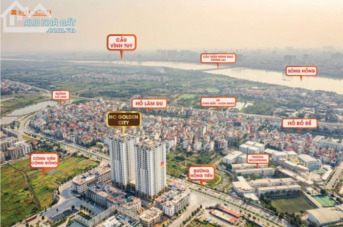 Mua Nhà Ở Ngay - HC Golden City Long Biên - Vay 0% Ls 12th + Quà tặng 100tr - Ck tới 4%! - 2