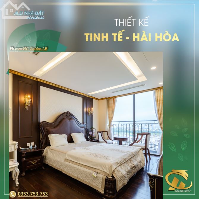 Mua Nhà Ở Ngay - HC Golden City Long Biên - Vay 0% Ls 12th + Quà tặng 100tr - Ck tới 4%! - 3