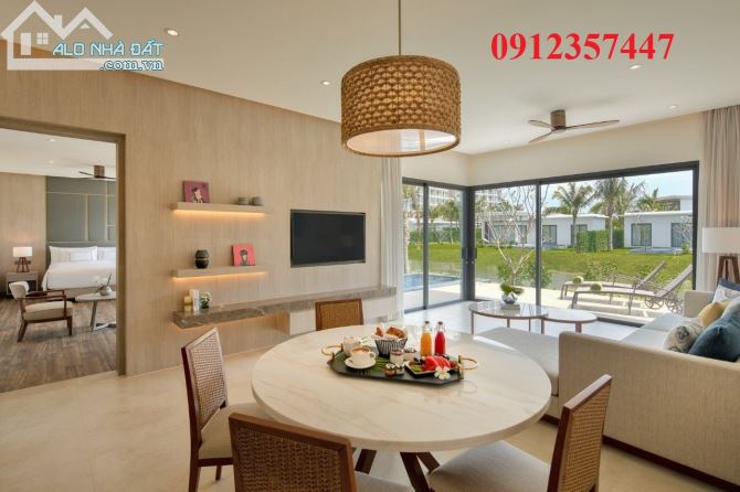 BÁN GẤP VILLA 2 PN GIÁ 18.5 TỶ DT: 529M2 FULL NỘI THẤT TẠI MELIA THE HAMPTONS HỒ TRÀM - 2