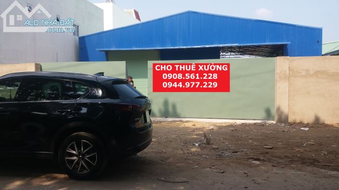 CHO THUÊ NHÀ XƯỞNG DT: 1200M2 GIÁ 50TR/THÁNG BÀ ĐIỄM - HOC MÔN.